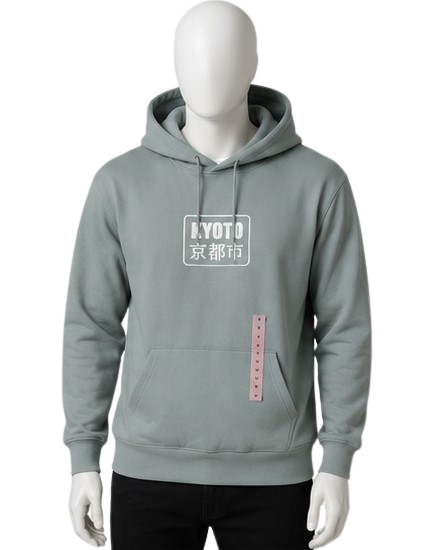 Classic Heather Gray Pullover Hoodie